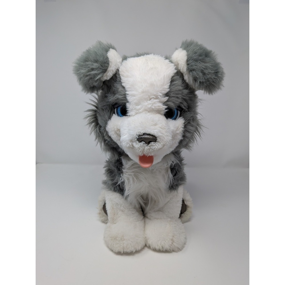 FurReal Friends Ricky Trick-Lovin Interactive Pet Siberian Husky Puppy Dog Works